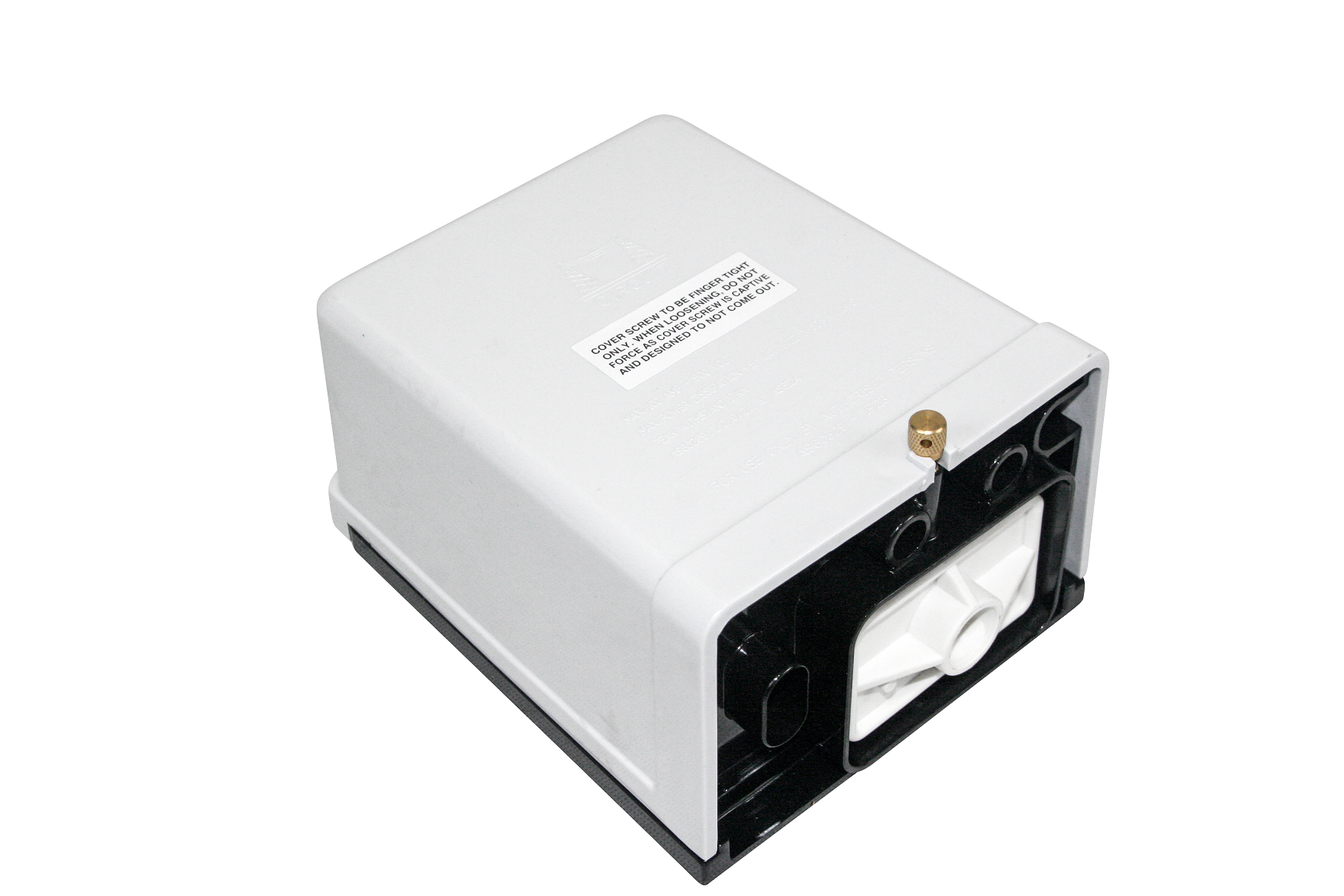 Fused Mains Connection Box, Single Phase, 100A - Flowline Industries