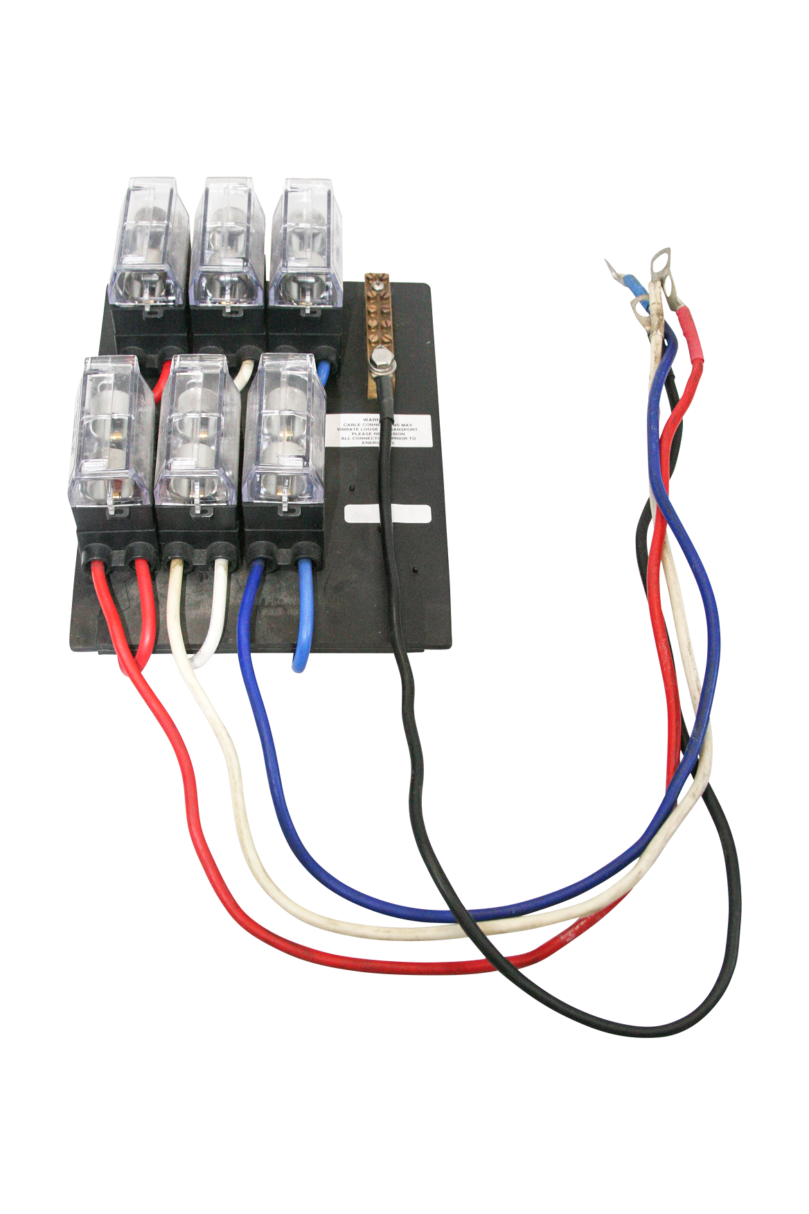 Urd Riser 6 Fuse URD Pillar Panel - Pre Wired - Flowline Industries